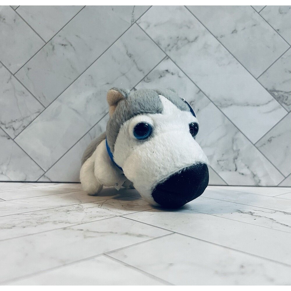 Vintage 2004 Miniature Plush Siberian Husky McDonald’s Happy Meal Toy